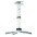 Projector Ceiling Stand Extension 30-37 cm Silver - TECHLY - ICA-PM 102S-6