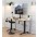Desk Stand 2 Monitors 17-32" with Base and Smartphone Support - TECHLY - ICA-LCD 2520V2-6