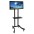 Mobile TV Stand/Trolley for LED/LCD 32-70" with shelf  - TECHLY - ICA-TR23-3
