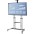 Telescopic Height Adjustable Ultra-large Display TV Cart - Techly - ICA-TR24-3