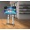 Telescopic Height Adjustable Ultra-large Display TV Cart - TECHLY - ICA-TR24-1