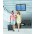 37-70" Telescopic Ceiling Long Support LED TV LCD - TECHLY - ICA-CPLB 946L-11