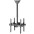 Telescopic Universal Ceiling Support for 2 TV LED LCD 32-55" - TECHLY - ICA-CPLB 944D-6