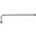 Torx Angled  Male Key T30 with Hole - TECHLY PROFESSIONAL - I-TOOL-T30-0