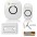 Wireless Doorbell with Remote Control up to 300 m - TECHLY - I-BELL-RING01-13