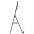 Mobile Floor Trolley for LCD/LED/Plasma TV 23-55" - TECHLY - ICA-TR40-4
