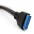Pannello Frontale 2 porte USB3.0 3,5"/5.25" 20pin 60cm - TECHLY NP - ICOC SLOT-P32-2