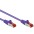 Cavo di rete Patch in CCA Schermato Cat. 6 Viola S/FTP 0,5 m Bulk - OEM - ICOC CCA6F-005-VL-1
