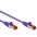Cavo di rete Patch in CCA Schermato Cat. 6 Viola S/FTP 1 m Bulk - Oem - ICOC CCA6F-010-VL-1