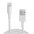Lightning to USB2.0 Cable 8p White 1m - TECHLY - ICOC APP-8WH-4