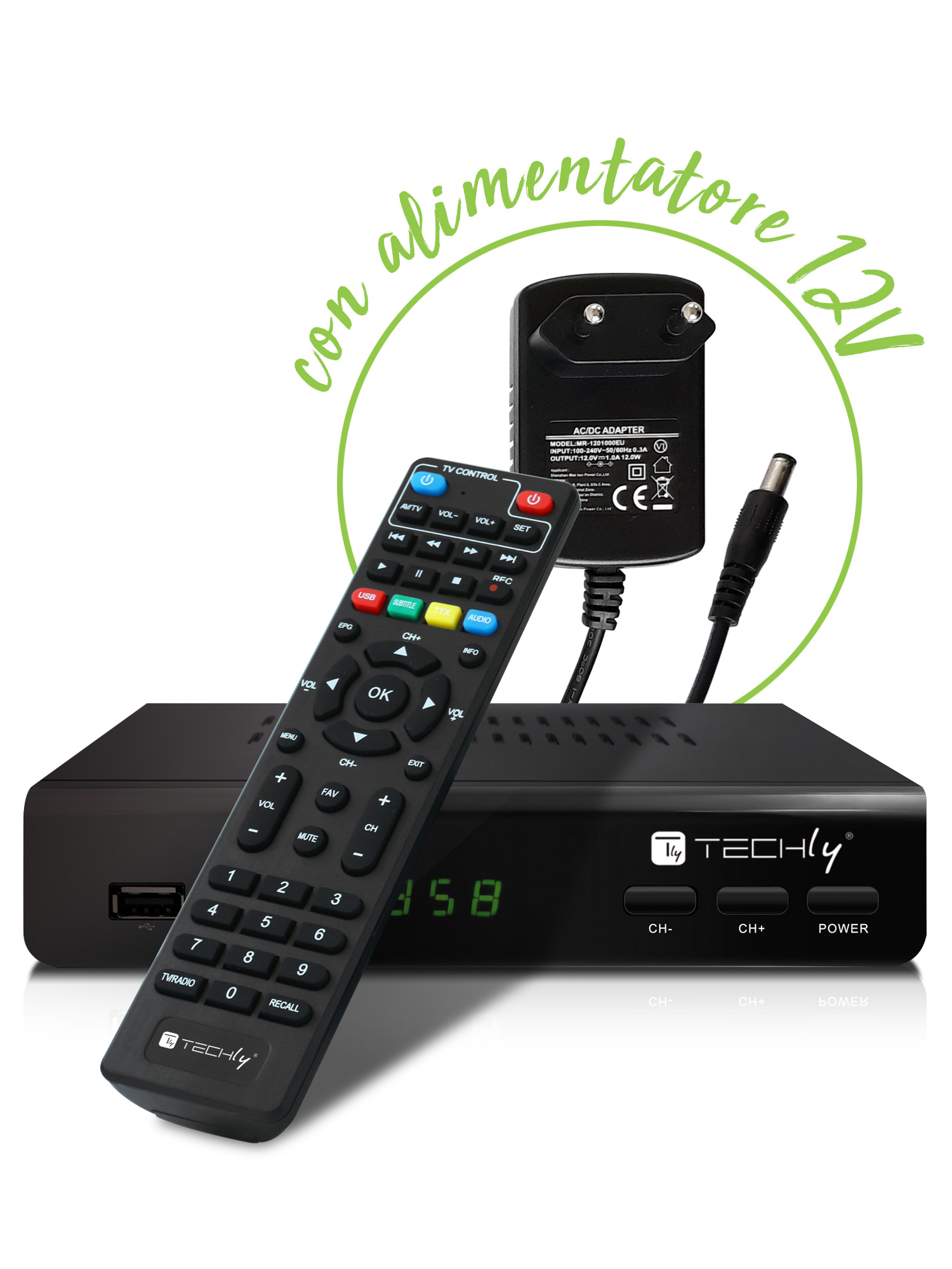 TV DV Androidi Box convertitore Digitale Telecomando per PVR Time Shift Aggiornamento Software Riproduzione File multimediali Suchinm Decoder DVB-T//T2