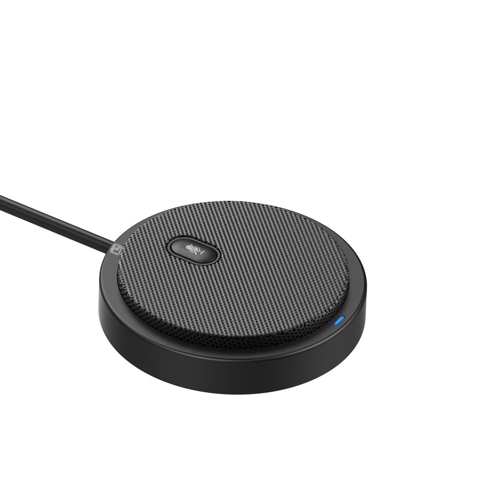 Omnidirectional USB Conference Microphone with Mute Button 