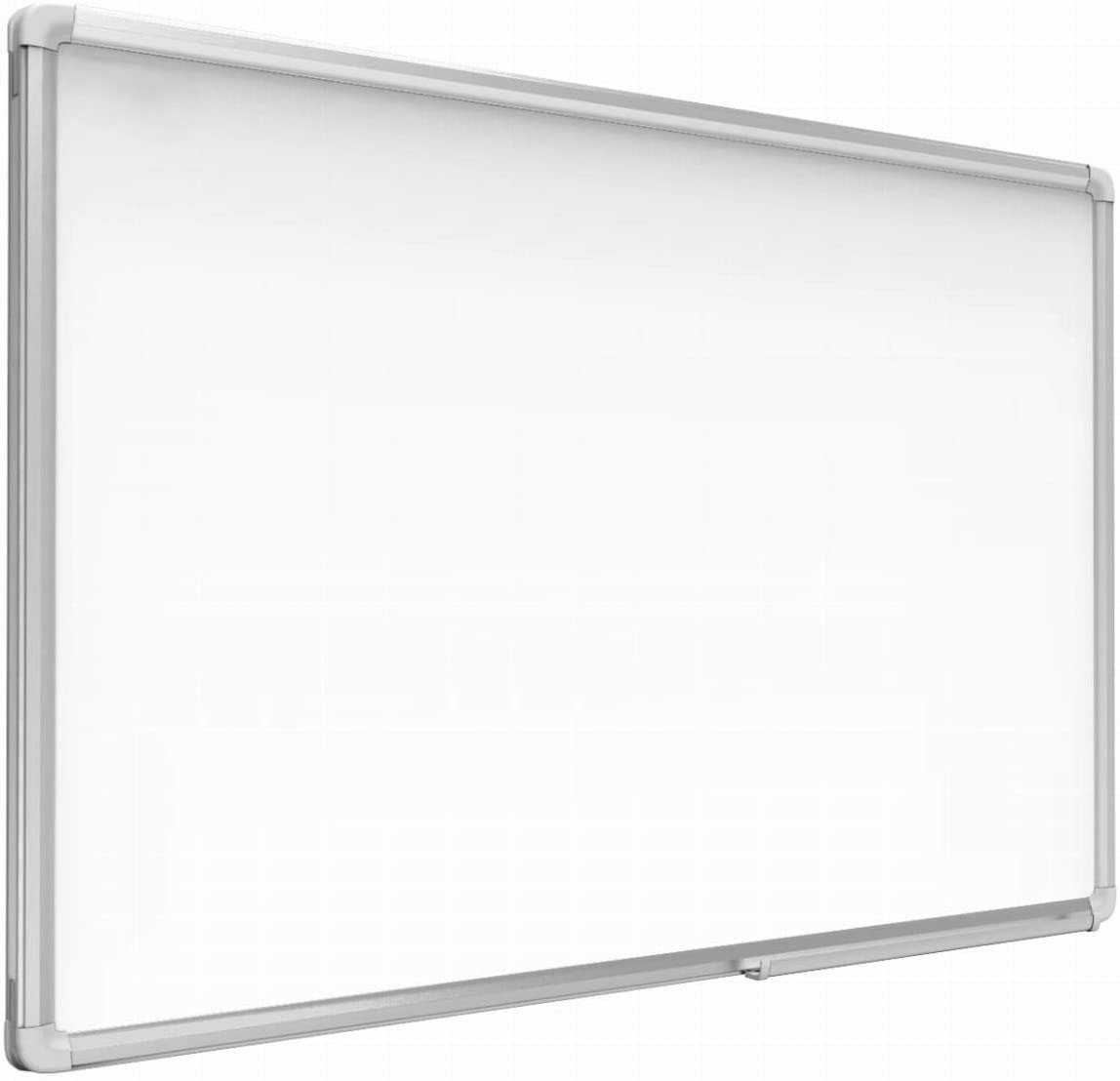 Lightweight and Sturdy ABS Corner and Steel Back Large Dry Erase White Board 48x36 Inches Honeycomb Core with Aluminum Frame Yimu Magnetic Whiteboard 90x120cm 