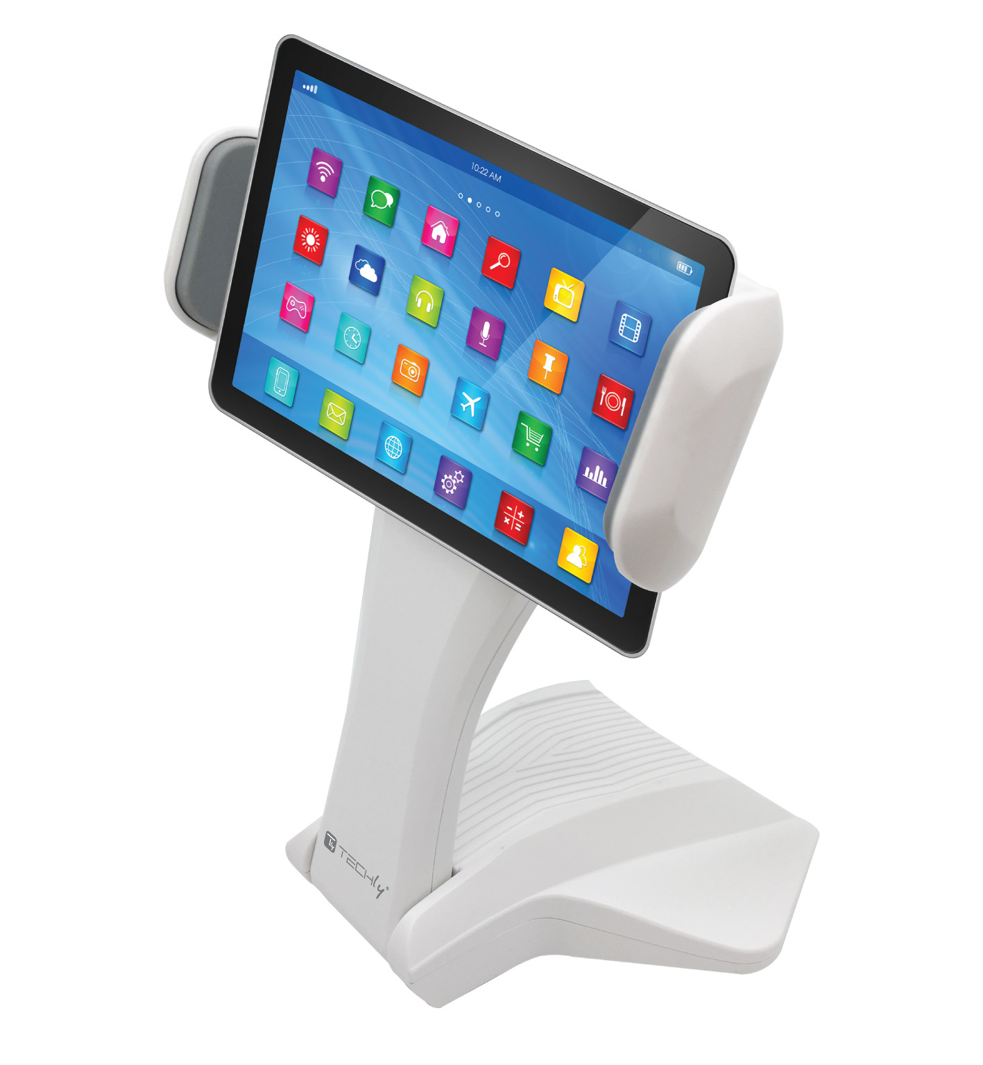 Universale Collo Oca Supporto Regolabile EasyULT Supporto Tablet Lunghezza Complessiva 120cm Flessibile a 360 Gradi Bianca per Telefoni Cellulari,Tablet 
