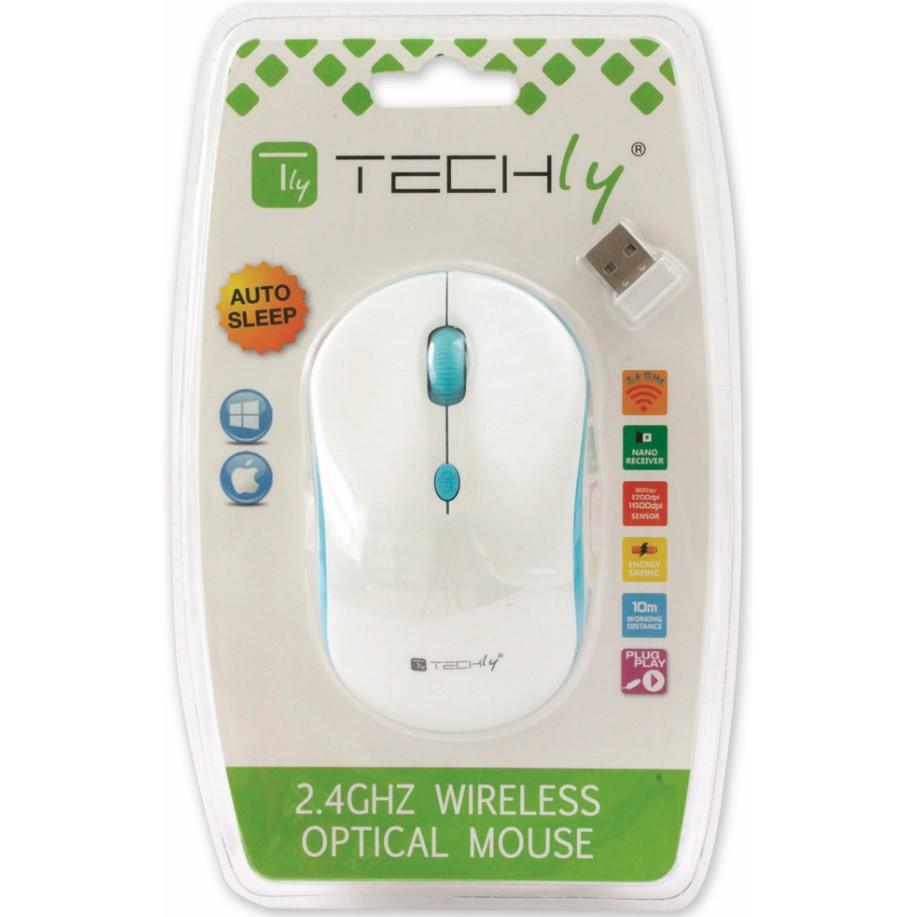 breakfast Democratic Party To kill Wireless Mouse 2.4 GHz White / Blue - Mouse - Mouse and Keyboards - PC and  Mobile